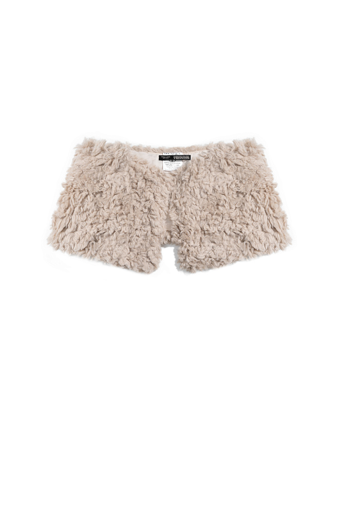 Воротник-манишка из экомеха