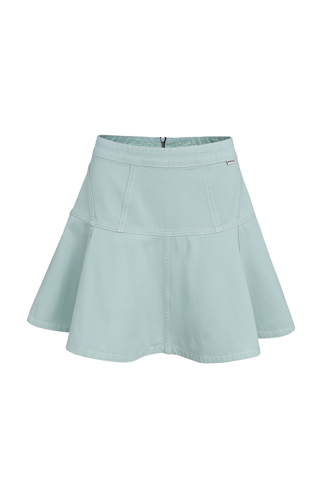 Джинсовая юбка мини