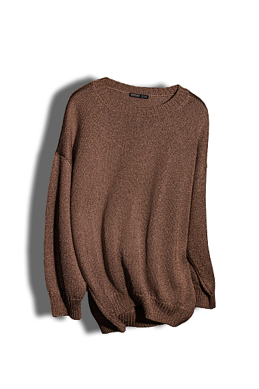 Джемпер с люрексом