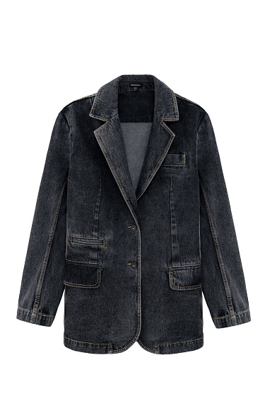 Джинсовый жакет из 100% хлопка