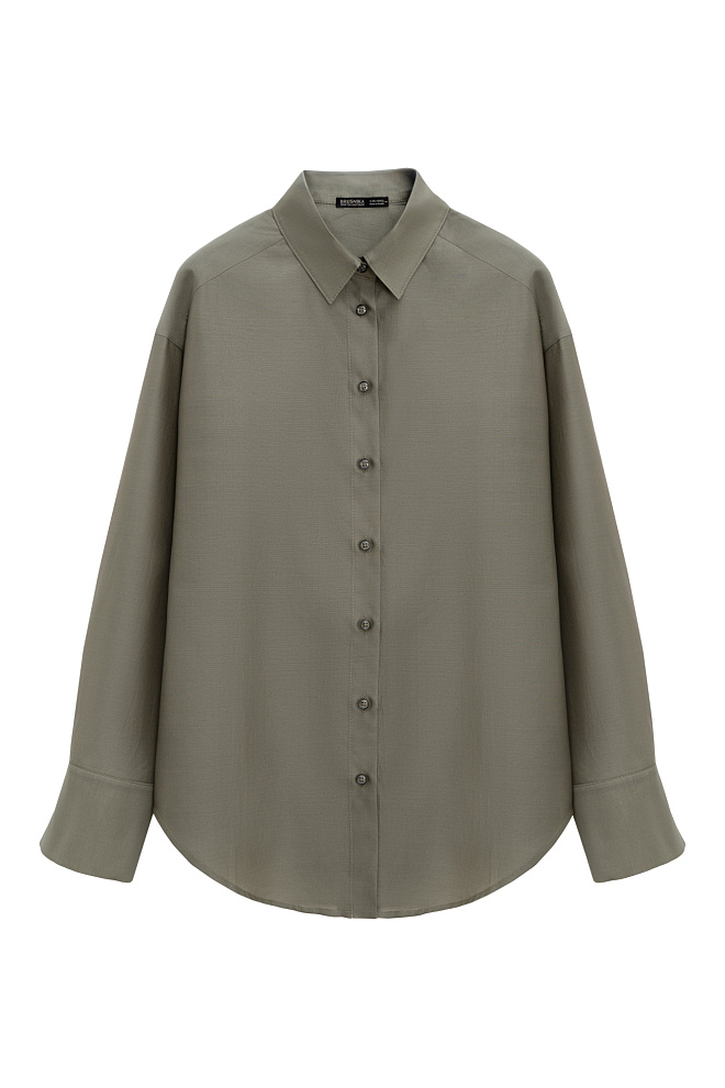 Рубашка из тонкого шелка