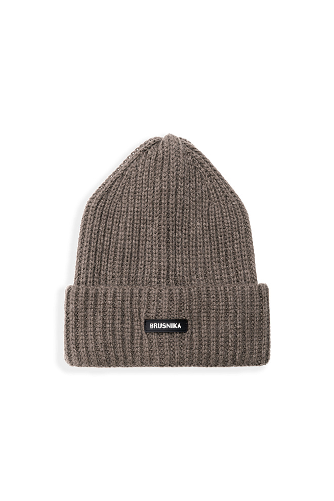 Шапка из шерсти альпака