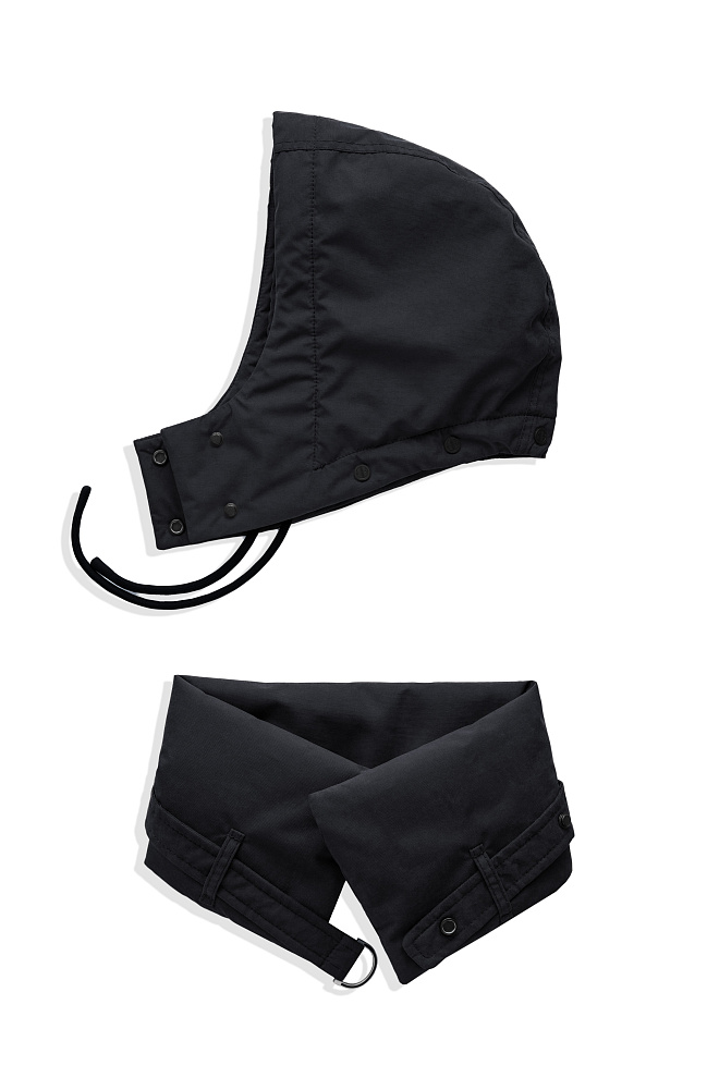 Парка на синтепоне с дополнительным воротником