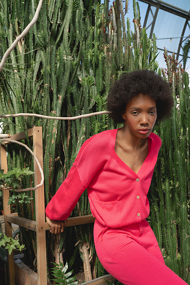 Кардиган из 100% хлопка