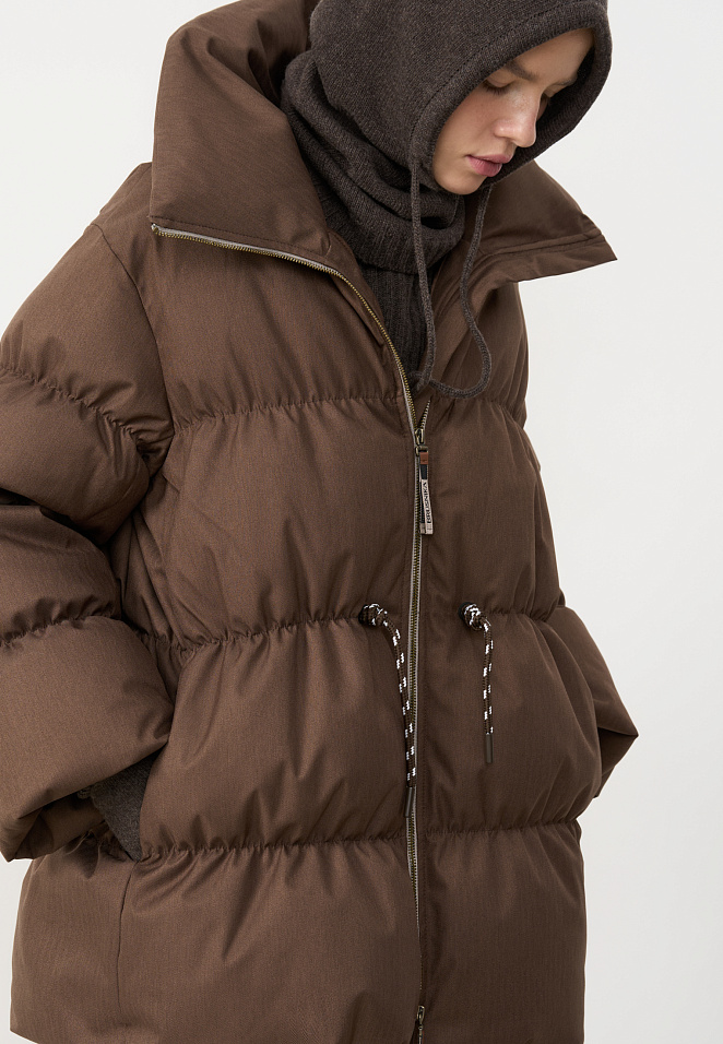 Капор из кашемира и шерсти