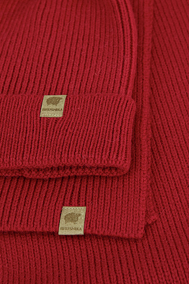 Трикотажная шапка из шерсти Альпака