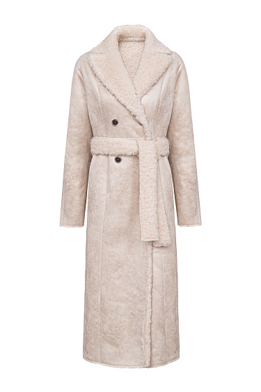 Двустороннее пальто из шерсти