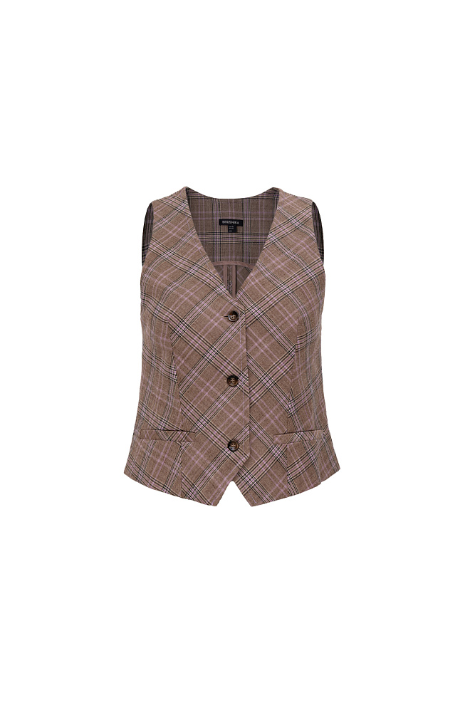 Классический жилет из смесовой шерсти