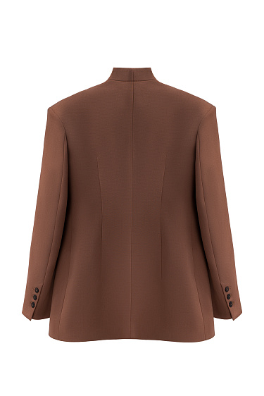 Двубортный приталенный жакет