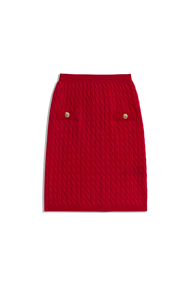 Юбка мини из шерсти мериноса экстрафайн