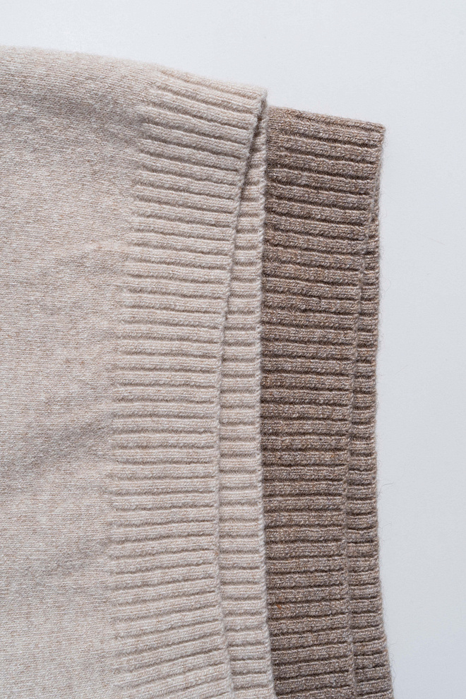 Шорты мини из шерсти и кашемира