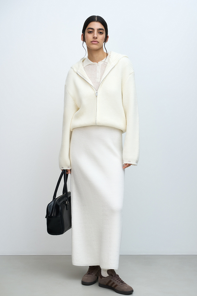 Худи из шерсти мериноса