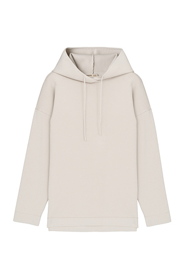 Худи с капюшоном из вискозы 