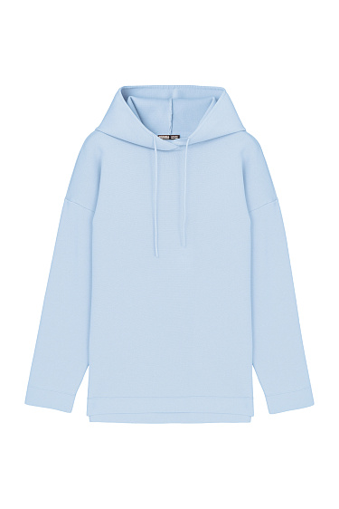 Худи с капюшоном из вискозы 