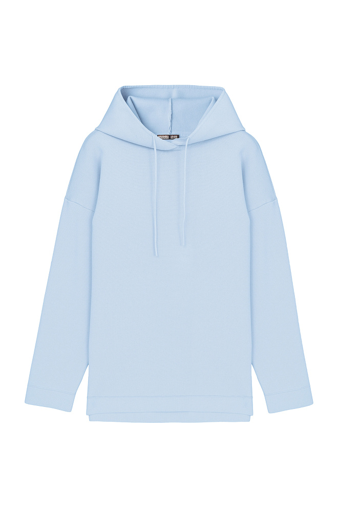 Худи с капюшоном из вискозы 