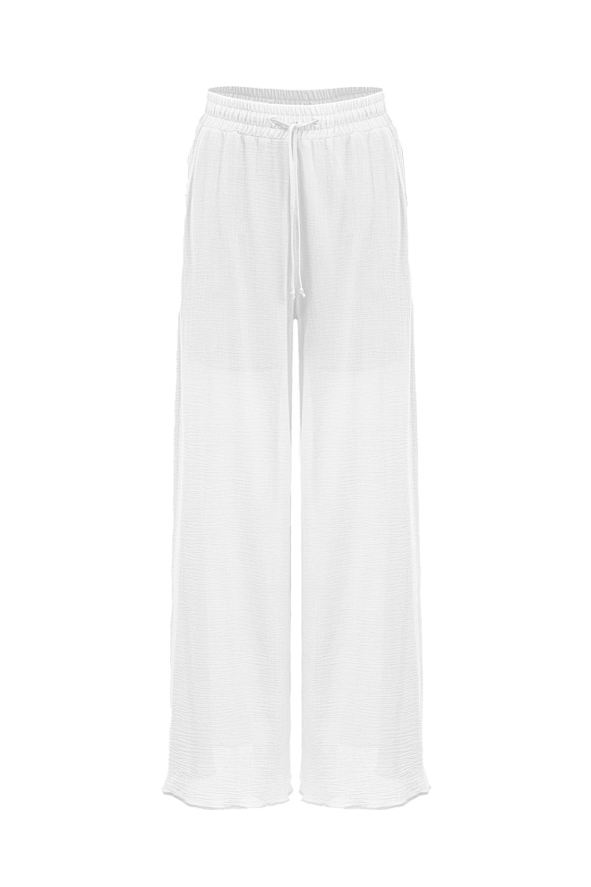 Широкие брюки на кулиске