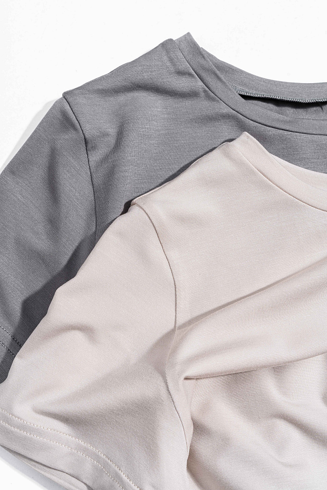 Футболка из модала по фигуре