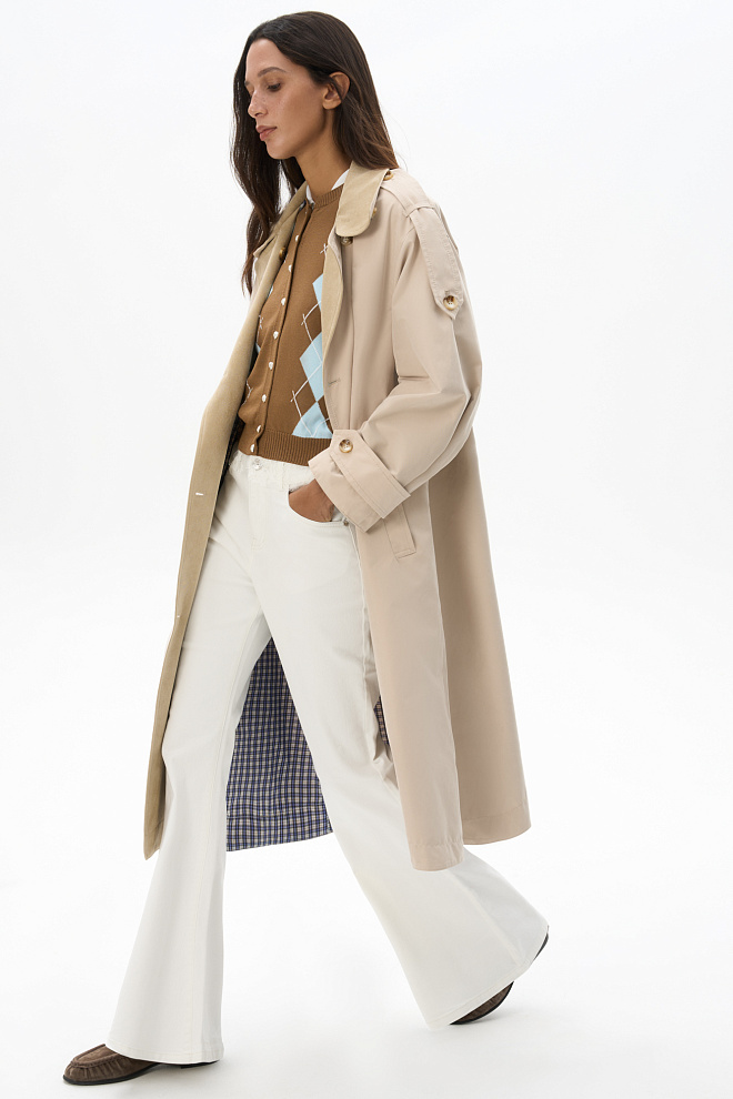 Джинсы клеш