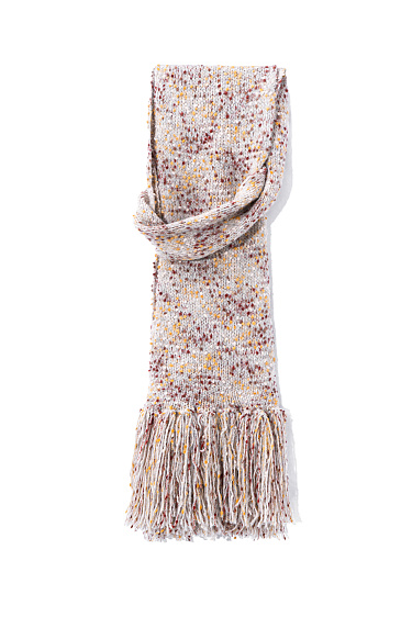 Шарф с шерстью альпака