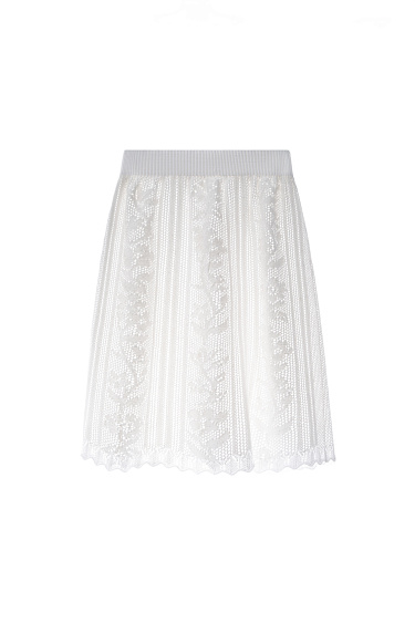 Ажурная юбка мини