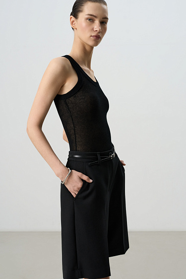 Шорты из поливискозы