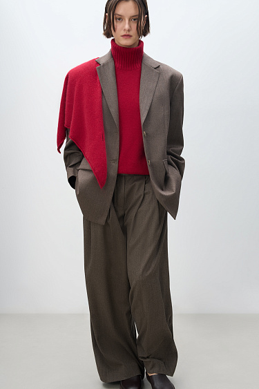 Жакет из фланели 