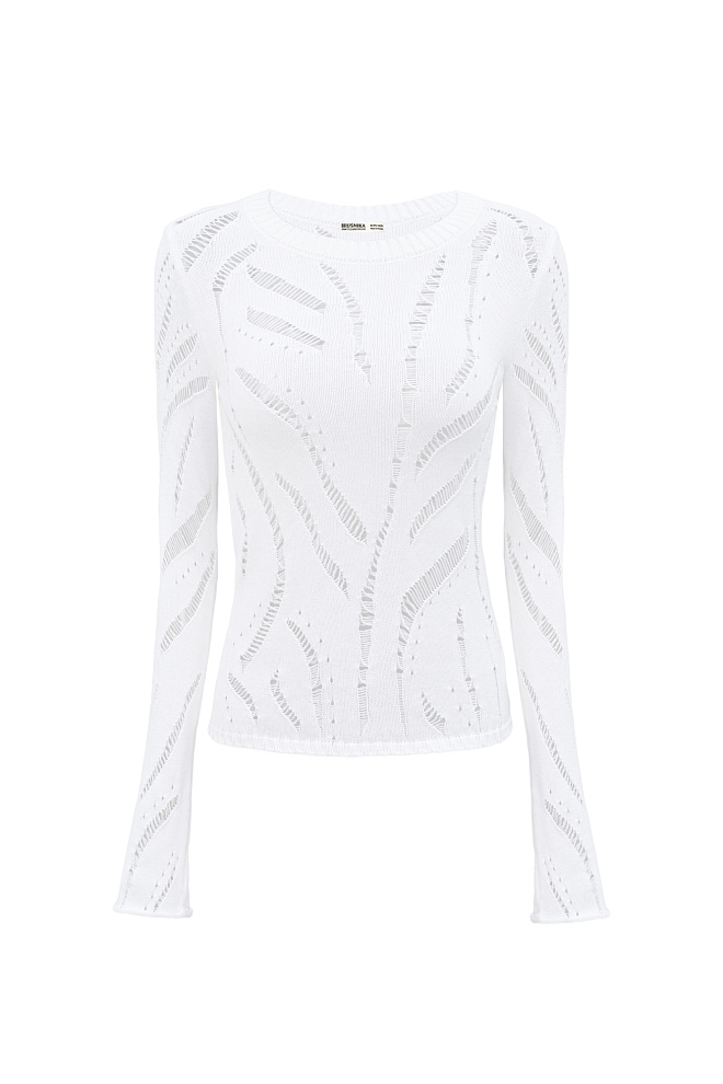 Трикотажный джемпер из 100% хлопка