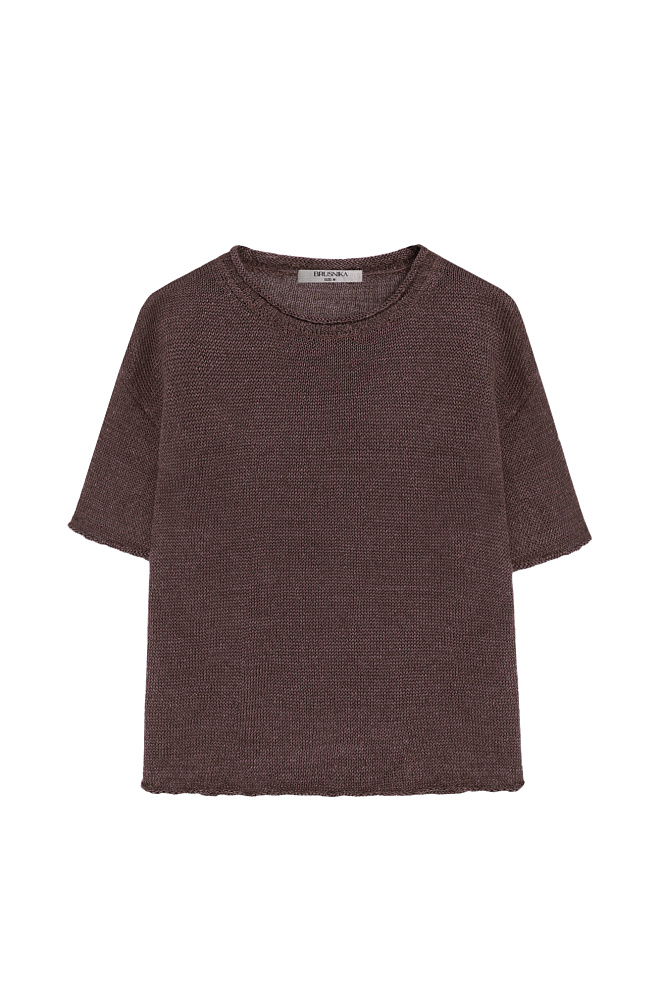 Футболка из 100% льна