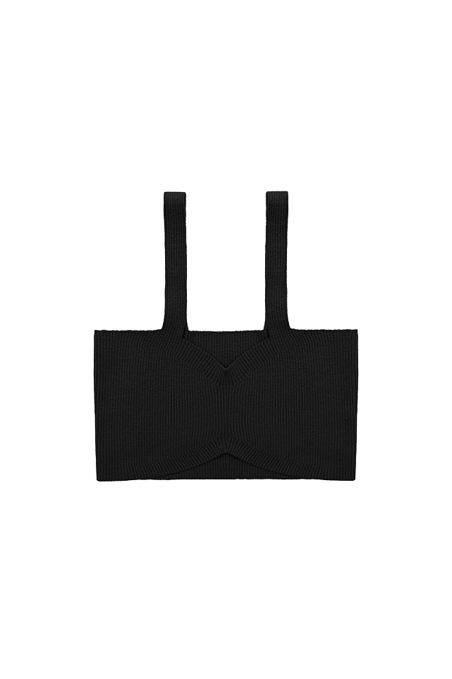 Кроп-топ из вискозы