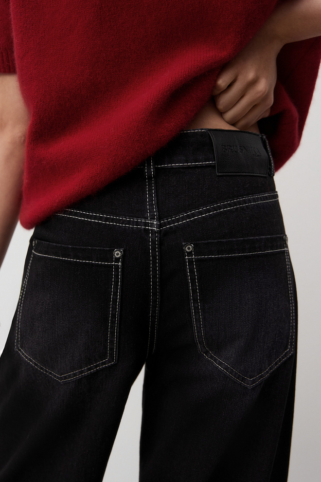 Классические джинсы из 100% хлопка