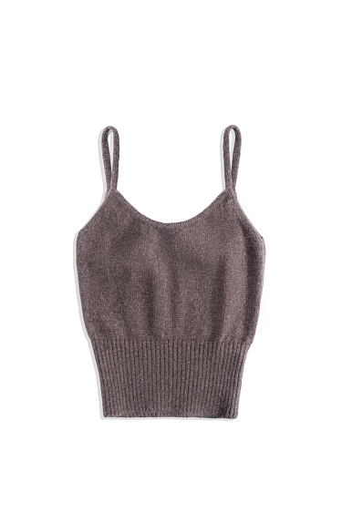 Топ из пуха лисы