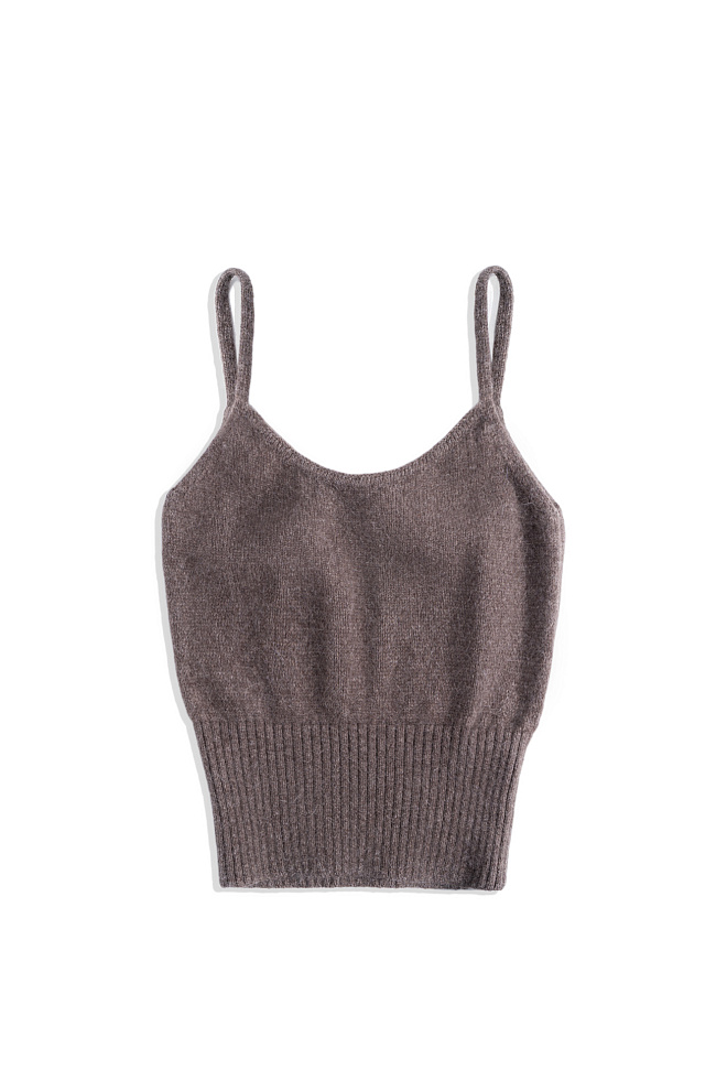 Топ из пуха лисы