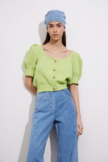 Кардиган из 100% хлопка