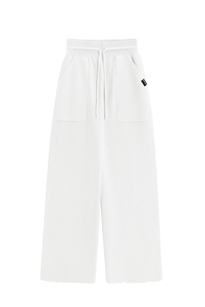 Брюки из хлопка на кулиске