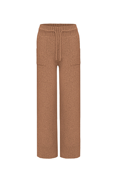 Широкие брюки из шерсти мериноса