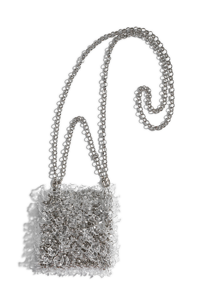 Сумочка-кольчуга с двумя ремешками