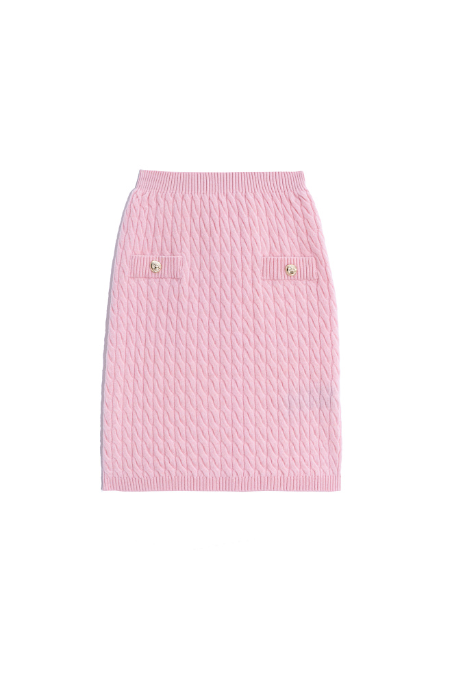 Юбка мини из шерсти мериноса экстрафайн