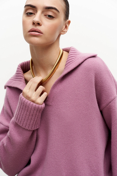 Трикотажный джемпер из шерсти