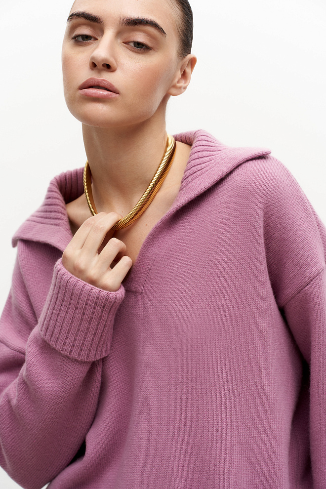 Трикотажный джемпер из шерсти