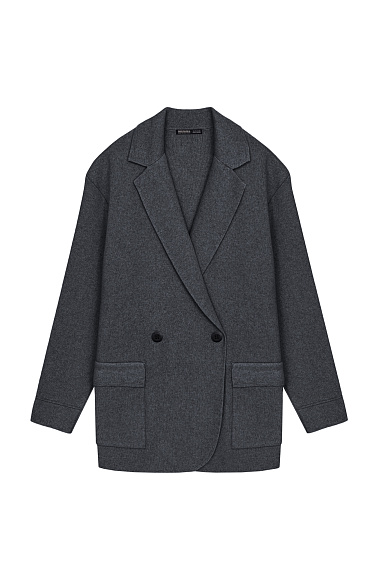 Трикотажный жакет с добавлением кашемира