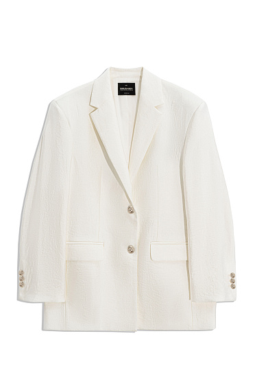 Одноботный жакет из вискозы 