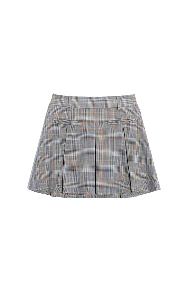 Юбка мини в клетку гленчек