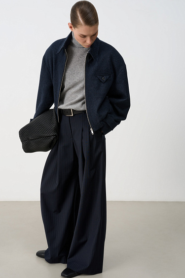 Широкие брюки палаццо