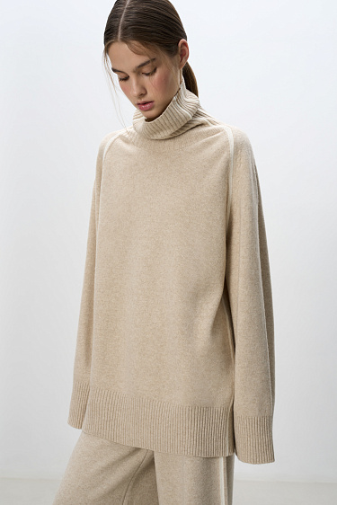 Джемпер из смесовой шерсти