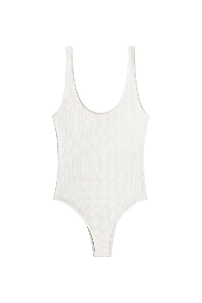 Купальник с U-образным вырезом