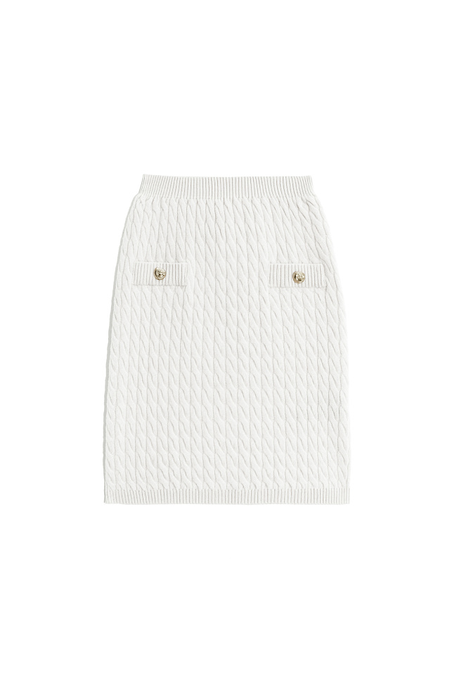 Юбка мини из шерсти мериноса экстрафайн