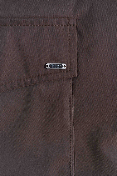 Парка из плащевой ткани