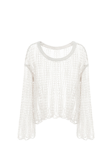 Полупрозрачный джемпер