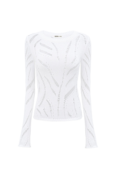 Трикотажный джемпер из 100% хлопка