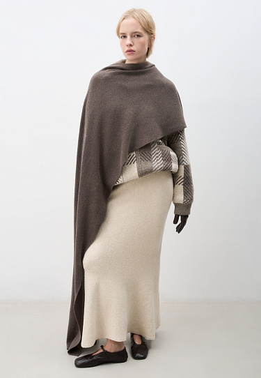 Палантин из шерсти 